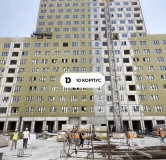 Ход строительства дома Литер 10 в ЖК Порто Ново -