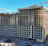 Ход строительства дома Инновационный (ГП-24) в Микрорайон Домашний -