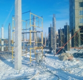Ход строительства дома 2.1 в ЖК Галерея -