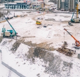 Ход строительства дома 1 в ЖК Речной квартал -