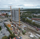 Ход строительства дома 3 в ЖК Комсомольский -