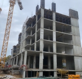 Ход строительства дома 196, 1 этап в ЖК Академия (ACADEMIA) -