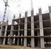 Ход строительства дома 6, 6 этап в ЖК Upgrade -