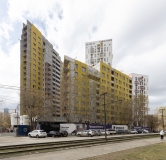 Ход строительства дома 1 в ЖК Малевич -