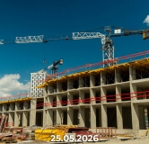 Ход строительства дома 25, ГП-72.107 в ЖК Мириады -