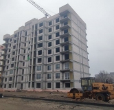 Ход строительства дома 1 в ЖК Ривер Парк -