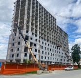 Ход строительства дома 1/1 в ЖК Невский квартал -