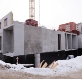 Ход строительства дома 33.1 в ЖК Заручейный -