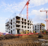 Ход строительства дома корпус 2 в ЖК Счастье в Кольцово -