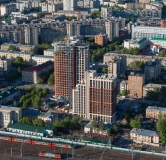 Ход строительства дома секция 2 в ЖК Комсомольский Проспект -