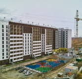 Ход строительства дома 1.1, 2 этап в ЖК Солнечный -