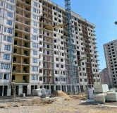 Ход строительства дома 30 в ЖК Левобережный -