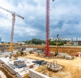 Ход строительства дома 3 в ЖК ОК: Премиум -