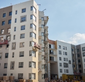 Ход строительства дома 4-1 в ЖК Лес -