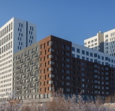 Ход строительства дома 264, секция 1.3 в ЖК Скандиа. Квартал у реки -