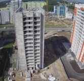 Ход строительства дома 30 в ЖК Парковый -