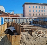 Ход строительства дома 54, корпус 6 (А) в ЖК 17 линия -
