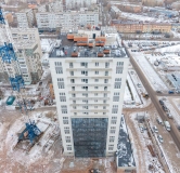 Ход строительства дома 4 в ЖК Белый квартал на Свободном -