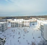 Ход строительства дома № 5, корпус 2 (ГП-3) в ЖК По ул. Сосновая (Винзили) -