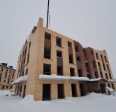 Ход строительства дома 38 в ЖК Альпийский квартал -