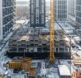 Ход строительства дома корпус 5 в ЖК Исеть Парк -