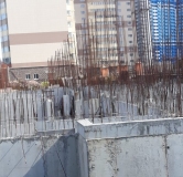 Ход строительства дома 5, 1 этап в ЖК На Заречной -