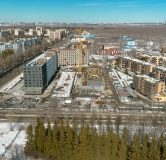 Ход строительства дома 3 в ЖК Базилик -