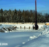 Ход строительства дома 112, 4 этап в ЖК Аксиома -