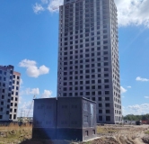 Ход строительства дома № 1441 (ГП-1) в ЖК Мятный -