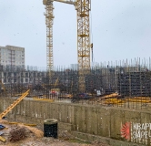 Ход строительства дома 2 этап, Корпус D в ЖК Квартал Заречье -