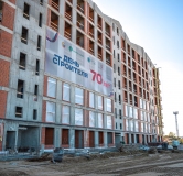 Ход строительства дома 3 в ЖК Окская Стрелка -