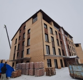 Ход строительства дома 34 в ЖК Альпийский квартал -