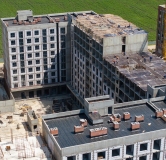Ход строительства дома Литер 2, квартал 1.4 в ЖК Первое место -