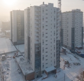 Ход строительства дома 4 в ЖК Белый квартал на Свободном -