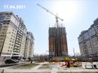 ЖК Горизонт - ход строительства, фото 6, Апрель 2021