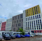 Ход строительства дома 5, секция 5.1, 5.2, 5.10 в ЖК Красное Яблоко -