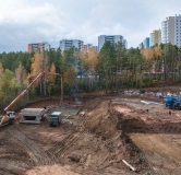 Ход строительства дома 5/1, 1 этап в ЖК Вита-парк -