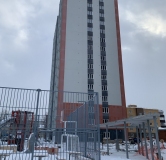 Ход строительства дома 1, секция 1, 2 в ЖК Знаменский -