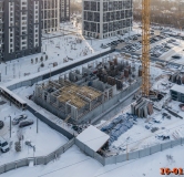 Ход строительства дома корпус 5 в ЖК Исеть Парк -