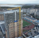 Ход строительства дома 1.1-1.4 в ЖК Теплые Кварталы -