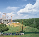 Ход строительства дома 34 в ЖК Символ -