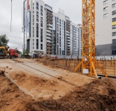 Ход строительства дома 22 в ЖК Окулова 22 -