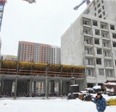 Ход строительства дома 5 этап в ЖК Бунин -