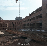 Ход строительства дома 26 в ЖК Цветы Башкирии -