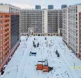 Ход строительства дома 34.4 в ЖК Полис Приморский 2 -