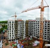 Ход строительства дома 1 в ЖК Карпова-Дом -