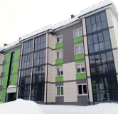 Ход строительства дома 3 в ЖК Бюрили -