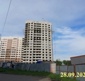 Ход строительства дома 1, корпус 5 в ЖК 8 Марта -