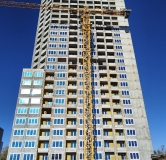 Ход строительства дома 1 в ЖК Башня Времени -