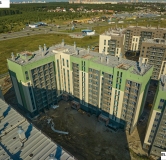 Ход строительства дома 6 в ЖК Шишкин -